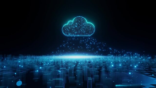 Cloud Computing and Big Data Concepts Connecting the network of digital data and information of the future