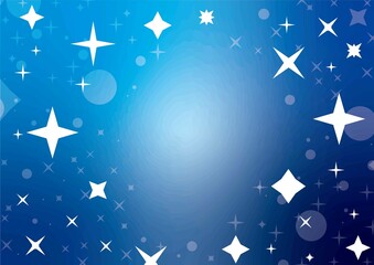 パーティクルなグラデーション背景　横位置