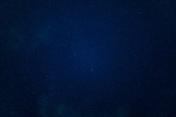 Obraz na płótnie Canvas starry sky with stars, the Milky Way and the galaxy at night on a dark blue background