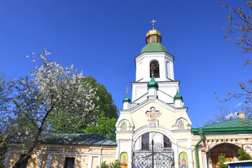 Resurrection Church near Kyiv Pechersk Lavra in Kyiv, Ukraine	
