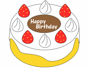 誕生日ケーキ