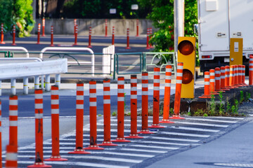 東京港区赤坂8丁目の乃木坂のカーブ