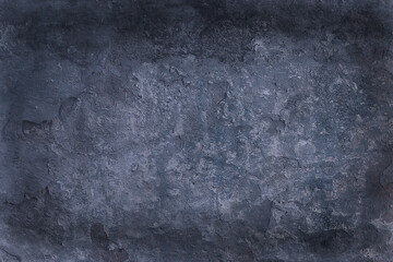 Obraz na płótnie Canvas gray stucco grunge wall, abstract background gray wall blank