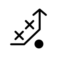 Strategy Icon Vector Symbol Design Illustration