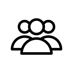Group Icon Vector Symbol Design Illustration