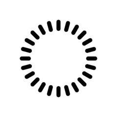 Loading Icon Vector Symbol Design Illustration