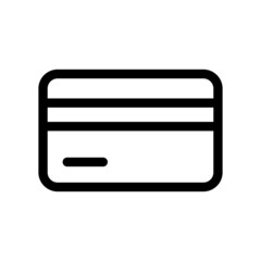 Credit Card Icon Vector Symbol Design Illustration