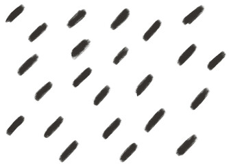 Rain dots boho shape and line abstract organic hand drawn illustration