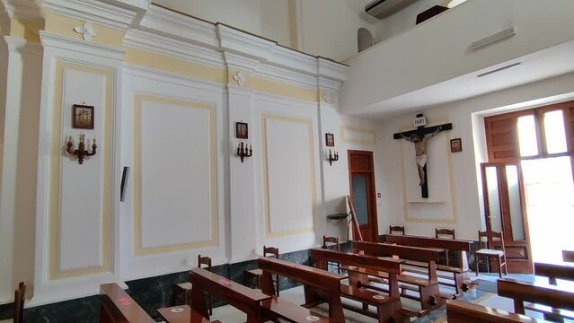 Ischia - Panoramica della Chiesa di San Michele Arcangelo a Sant'Angelo