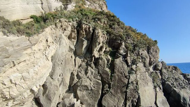 Ischia - Panoramica della costa da Punta Sant'Angelo