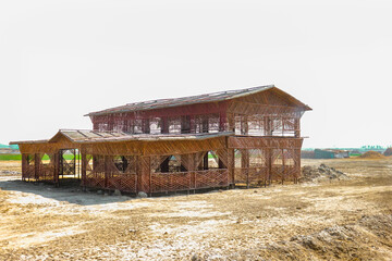 home structure in field village life