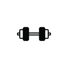 Gym, Fitness, Weight Solid Line Icon Vector Illustration Logo Template. Suitable For Many Purposes.