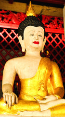  An Ancient Buddha Statue in Thailand