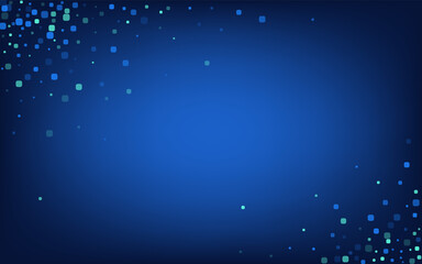 Turquoise Particle Celebration Blue Vector