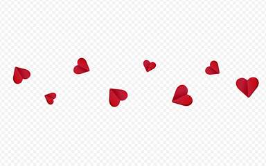 Maroon Color Papercut Vector Transparent