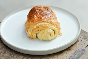 croissant ,French croissant or chocolate croissant or French bread