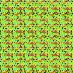 Abstract geometric pattern. Multicolored background. Vector illustration eps 10.