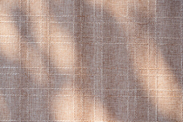 The fibers of the sackcloth, taken at close range, had a circle of light.