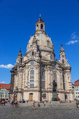 Fototapeta premium Church Frauenkirche in Dresden
