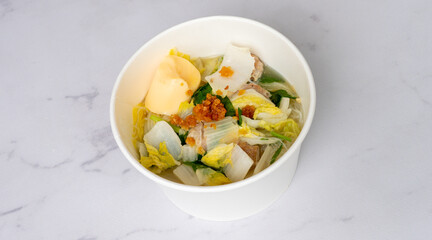 Food Selections of Thai, Japanese & Chinese cuisine.