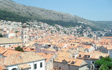 Obraz premium ドゥブロヴニクの街並み