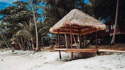 Hut on the beach