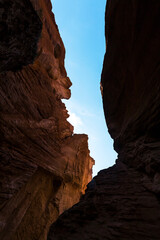 The great canyon in Kuche Xinjiang China