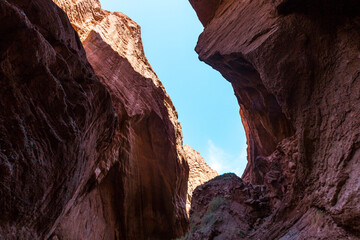 The great canyon in Kuche Xinjiang China