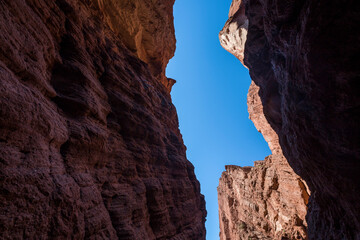 The great canyon in Kuche Xinjiang China