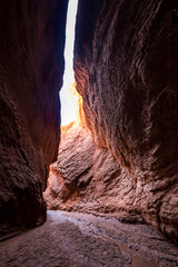 The great canyon in Kuche Xinjiang China
