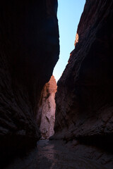The great canyon in Kuche Xinjiang China