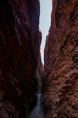 The great canyon in Kuche Xinjiang China