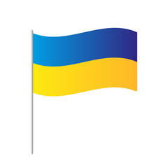 Vector Flag of ukraine