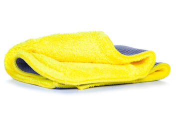 Transport washing rag on white background isolation