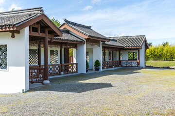 Chinese Garden Courtyard Building 3