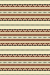 Mexican serape seamless pattern. Ethnic vector background. Woven rug. Striped blanket.
