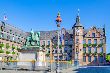 Equestrian statue of Johann Wilhelm II, Elector Palatine (Johann Wilhelm von der Pfalz, Jan Wellem...