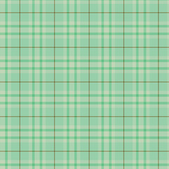 green plaid fabric texture