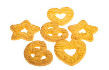 christmas cookies isolated