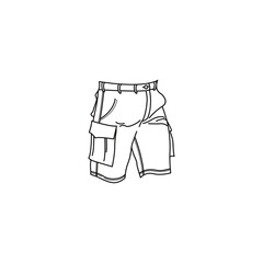 illustration of pants