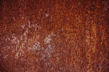 Dark old rusty metal background