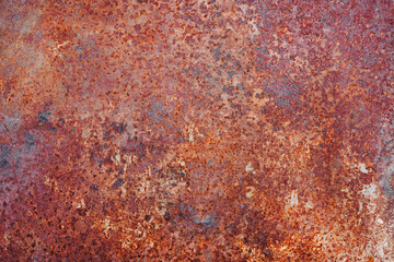 Dark old rusty metal background