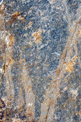 The surface of the large boulders by the sea