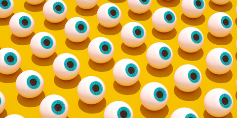 Glossy eye ball background © Canan
