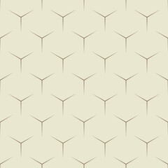 Clean minimal vector seamless pattern in beige color