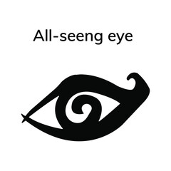 Good luck charms on white background
