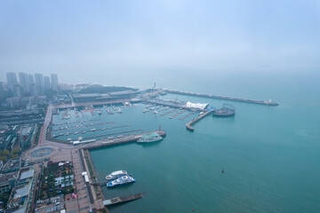 Naklejka premium Qingdao Ticy scenery China