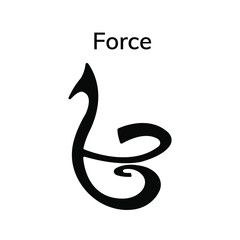 Good luck charms on white background
