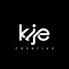 KJE Letter Initial Logo Design Template Vector Illustration © makrufi
