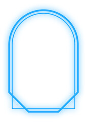 neon vintage frame
